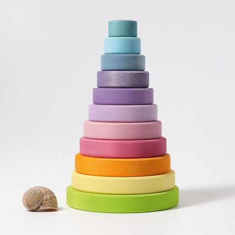 Pastel Conical Tower - www.toybox.ae