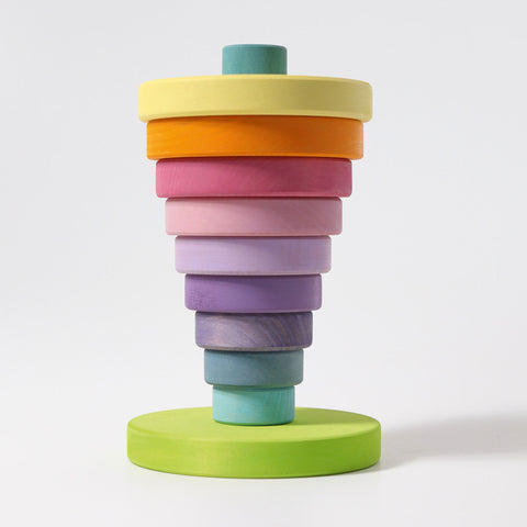 Pastel Conical Tower - www.toybox.ae