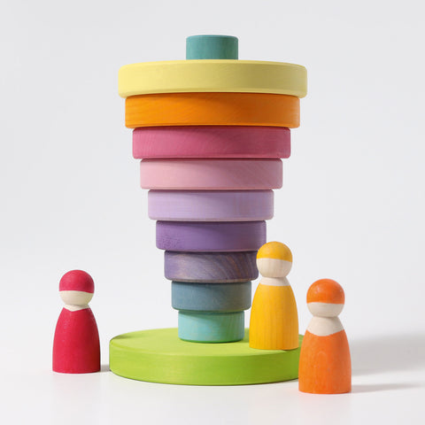 Pastel Conical Tower - www.toybox.ae