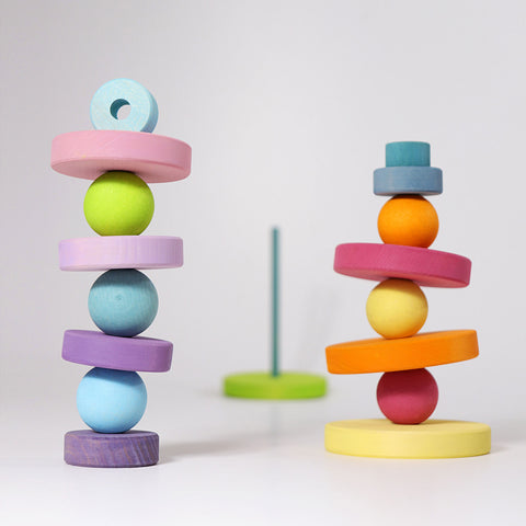Pastel Conical Tower - www.toybox.ae