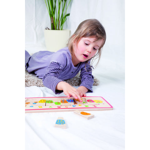 MATCHING PUZZLE “CATERPILLAR” - toybox.ae