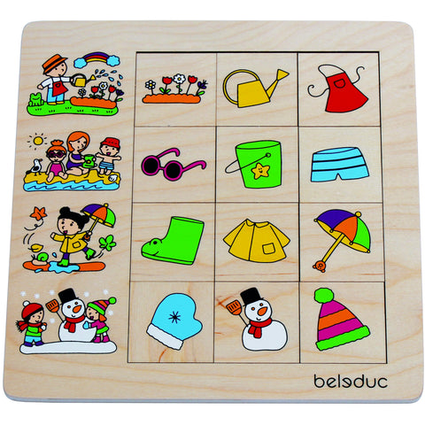 SORTING SET “SEASONS” - www.toybox.ae