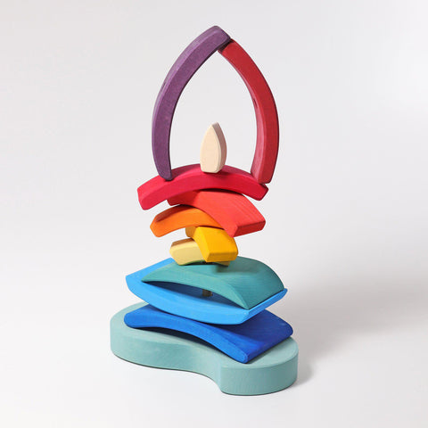 Grimms Boat Stacking Tower - www.toybox.ae