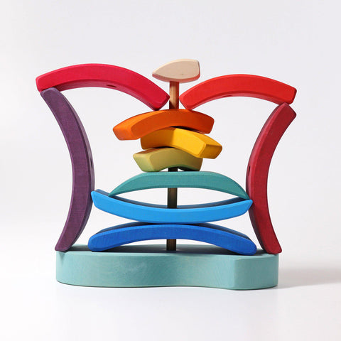 Grimms Boat Stacking Tower - www.toybox.ae