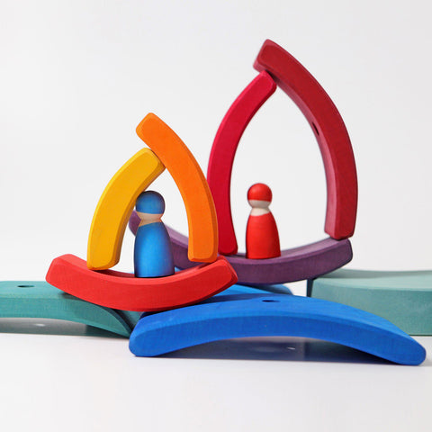 Grimms Boat Stacking Tower - www.toybox.ae