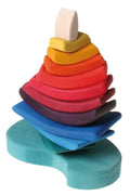 Grimms Boat Stacking Tower - www.toybox.ae