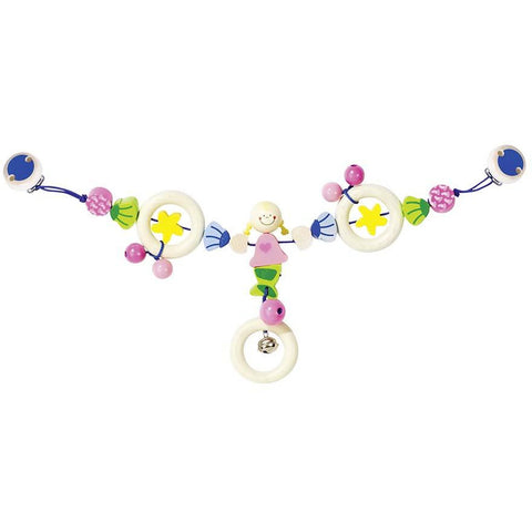 Pram Chain mermaid with clips - www.toybox.ae