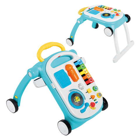 Baby Einstein - Musical Mix N Roll 4-in-1 Baby Walker and Activity Table