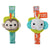 Bright Starts™ Rattle & Teethe Wrist Pals - Monkey & Elephant