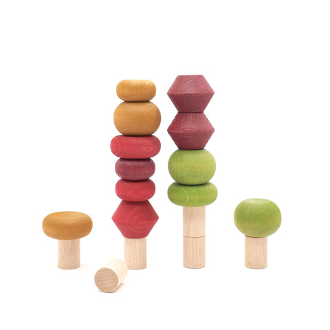 Autumn Stacking Trees - www.toybox.ae
