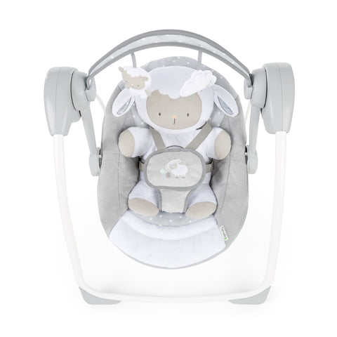Ingenuity Comfort 2 Go Portable Swing - Cuddle Lamb