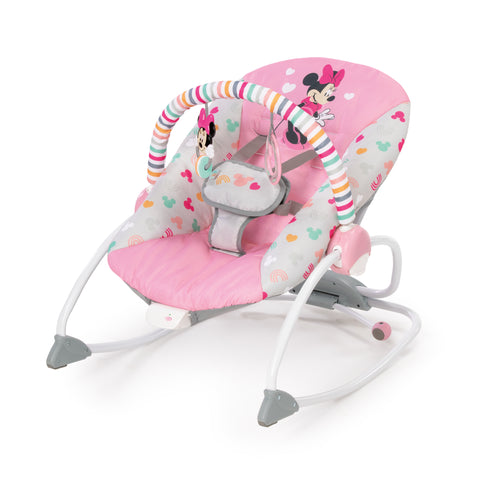 Bright Starts Minnie Mouse Forever Bestiet Infant To Toddler Rocker