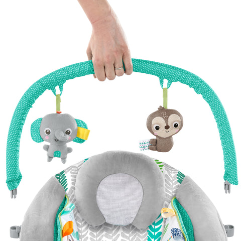 Bright Starts Jungle Vines(Tm) Cradling Bouncer