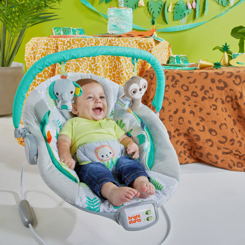 Bright Starts Jungle Vines(Tm) Cradling Bouncer
