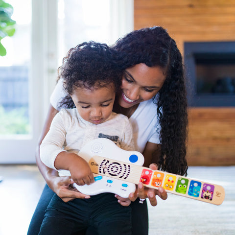 Baby Einstein - Strum Along Songs Magic Touch Musical Wooden Electronic Guitar Toy