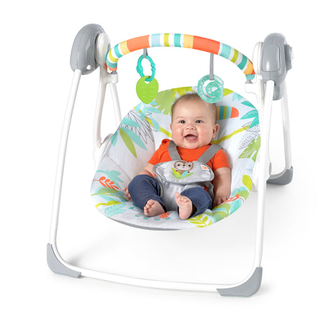 Bright Starts Rainforest Vibes Portable Swing