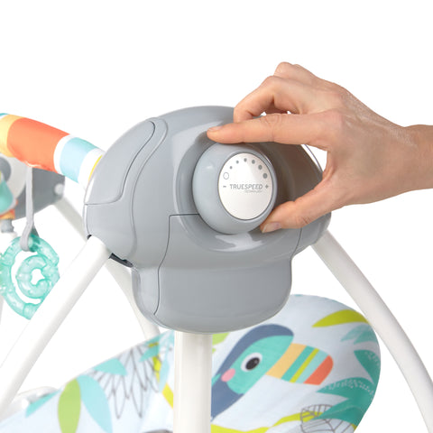 Bright Starts Rainforest Vibes Portable Swing