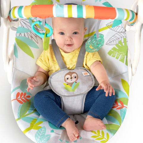 Bright Starts Rainforest Vibes Portable Swing