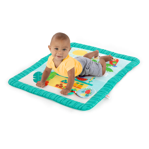Bright Starts - Tiki Toy Bar Baby Activity Gym & Tummy Time Mat