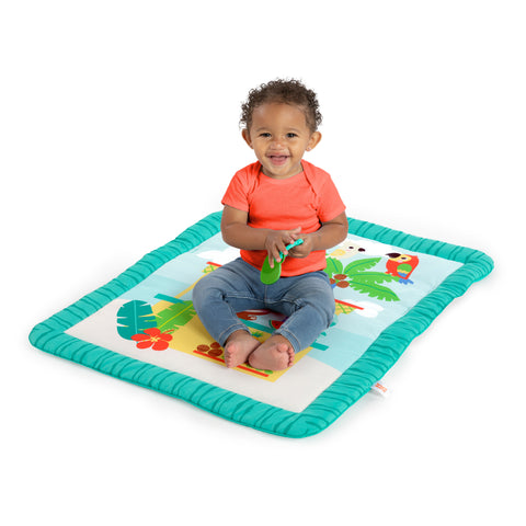 Bright Starts - Tiki Toy Bar Baby Activity Gym & Tummy Time Mat