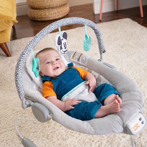 Bright Starts Mickey Mouse Cloudscapest Cradling Bouncer