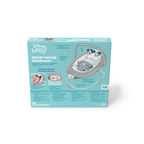 Bright Starts Mickey Mouse Cloudscapest Cradling Bouncer