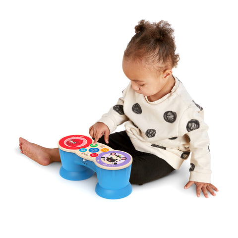 Baby Einstein - Upbeat Tunes Magic Touch Wooden Drum Musical Toy