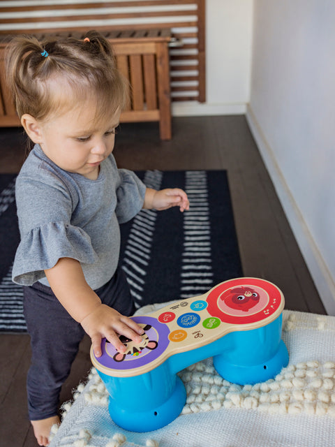 Baby Einstein - Upbeat Tunes Magic Touch Wooden Drum Musical Toy