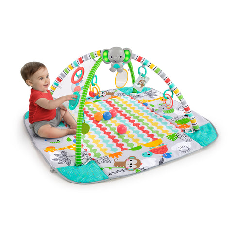 Bright Starts - Neutral 5-In-1 Ball Pit Gym Refresh