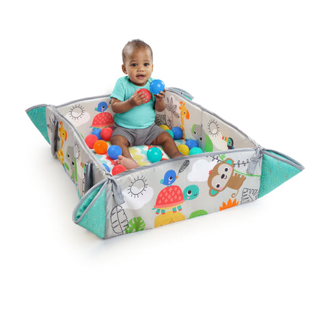 Bright Starts - Neutral 5-In-1 Ball Pit Gym Refresh