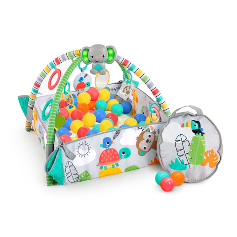 Bright Starts - Neutral 5-In-1 Ball Pit Gym Refresh