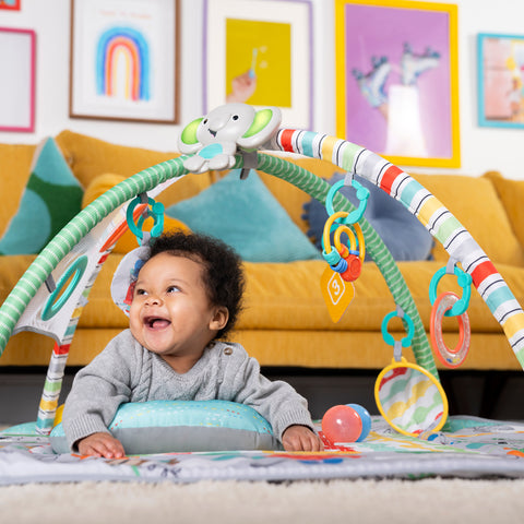 Bright Starts - Neutral 5-In-1 Ball Pit Gym Refresh