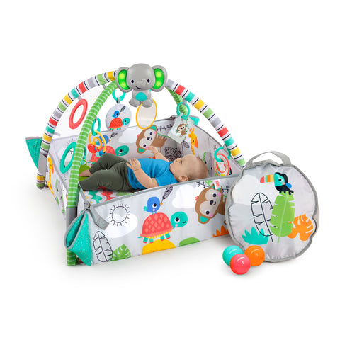 Bright Starts - Neutral 5-In-1 Ball Pit Gym Refresh