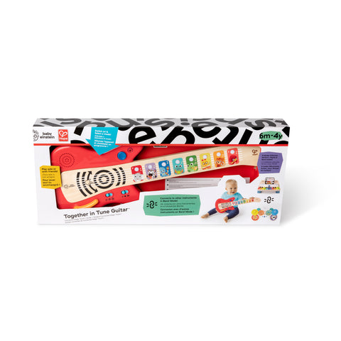 Baby Einstein - Together in Tune Magic Touch Guitar Wireless Wooden Toddler Toy