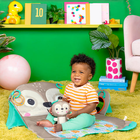 Bright Starts Tummy Time Prop & Play - Sloth
