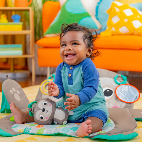 Bright Starts Tummy Time Prop & Play - Sloth