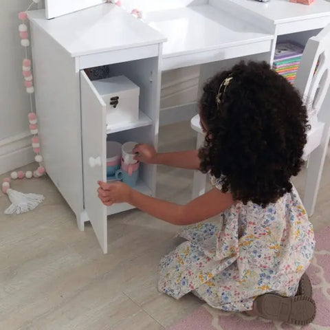 Deluxe Vanity Table & Chair - www.toybox.ae