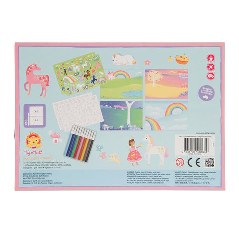 Sticker World - Magical Unicorns - www.toybox.ae