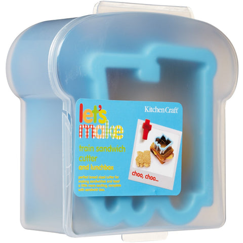 LET´S MAKE TRAIN SHAPE SANDWICH CUTTER - www.toybox.ae