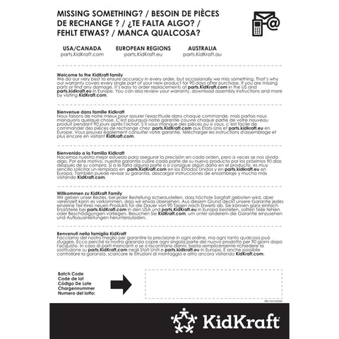 Kidkraft Sling Bookshelf Natural - www.toybox.ae