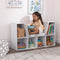 Kidkraft Bookcase with Reading Nook - White - www.toybox.ae