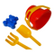 Beach Bucket & Spade Set - Bear (Blue & Yellow) - www.toybox.ae