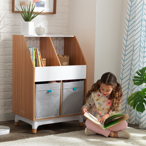 Mid-Century Kid™ Bin Storage Unit - www.toybox.ae