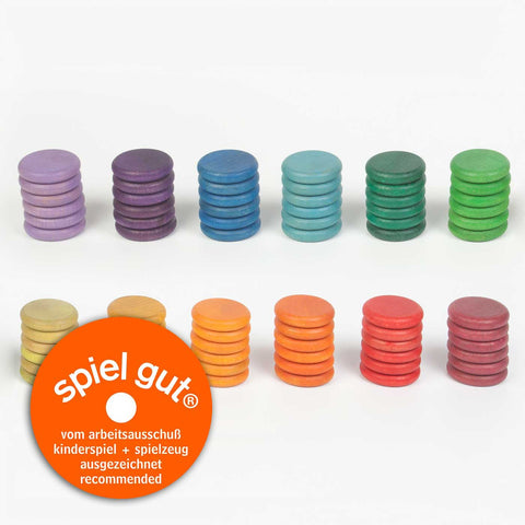 72 x coins (12 colours) - www.toybox.ae