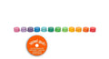 36 x coins (12 colours) - www.toybox.ae