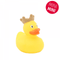 Mini Yellow Rubber Duck with Crown - www.toybox.ae