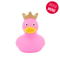 Mini Pink Rubber Duck with Crown - www.toybox.ae