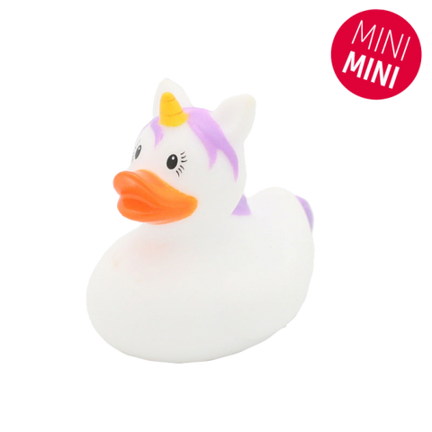Mini White Unicorn Duck -design by LILALU - www.toybox.ae