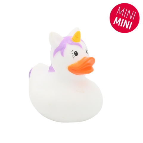 Mini White Unicorn Duck -design by LILALU - www.toybox.ae