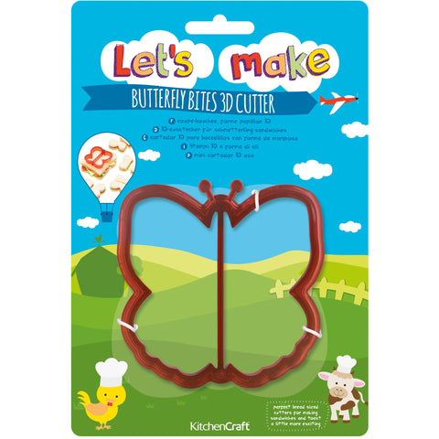 LET´S MAKE PLASTIC TRAIN SHAPE SANDWICH CUTTER - www.toybox.ae